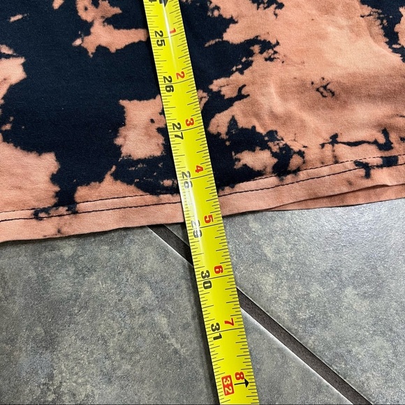 AC/DC Highway To Hell Tie Dye Graphic Band Tee XL Unisex Adult Preppy Grunge - Picture 6 of 7